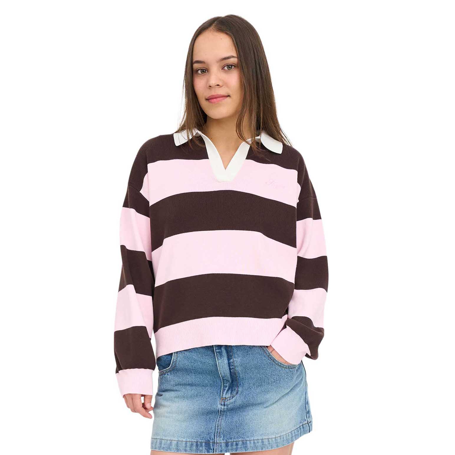 Huffer Slouchy Knit Polo